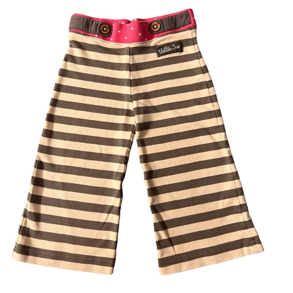 MJ Field Trip Almond Stripe Straightees